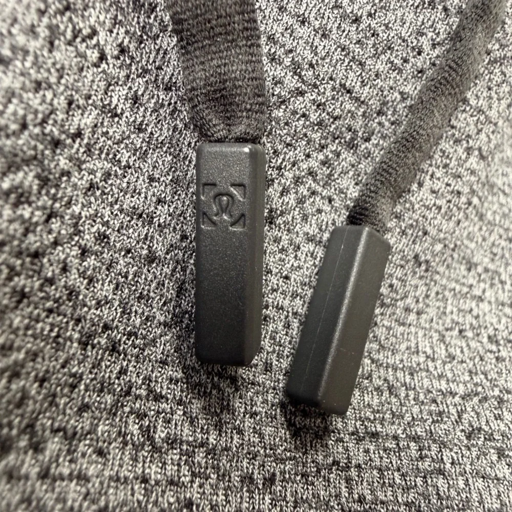 Lululemon Jogger Pants Men Sz M Grey Heathered‎ Tech Fleece Casual Athleisure - Picture 10 of 11